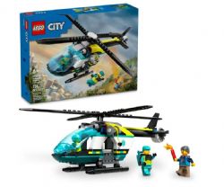 LEGO CITY - L'HÉLICOPTÈRE DE SAUVETAGE D'URGENCE #60405 (0124)